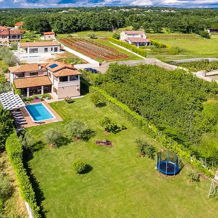 Roza In Istria With Whirlpool And Playground For Kids - Pet Friendly * Tinjan