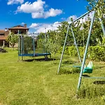 Roza In Istria With Whirlpool And Playground For Kids - Pet Friendly Vila Tinjan