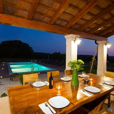 Roza In Istria With Whirlpool And Playground For Kids - Pet Friendly Villa *