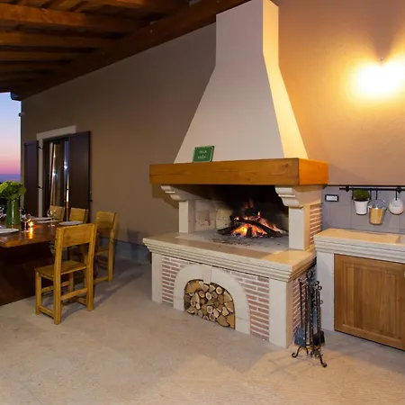 Roza In Istria With Whirlpool And Playground For Kids - Pet Friendly Villa